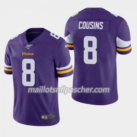 Maillot Minnesota Vikings Kirk Cousins 8 Nike Violet I 100th - Homme